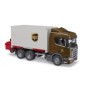 Bruder camion UPS Scania Super 560R si stivuitor